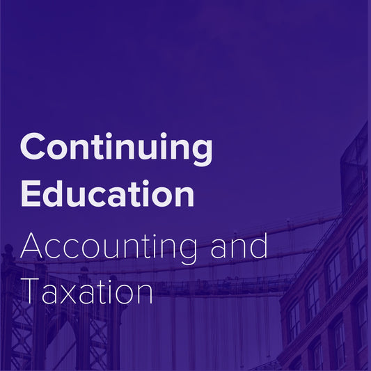 Accounting and Taxation